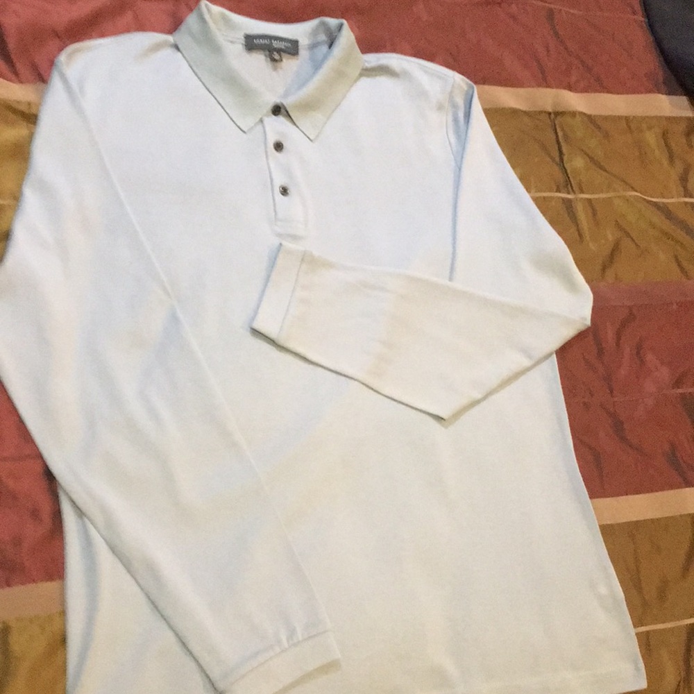 Robert Barakett Montreal Sweater Grey/Blue Size XL